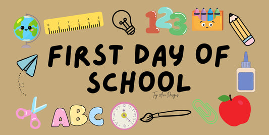 Back To School Banner - PREORDER